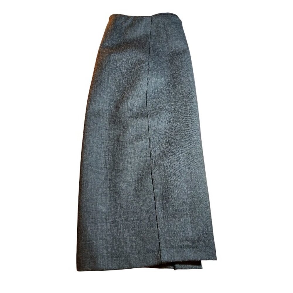 LIVERPOOL Dark Gray Career Skirt Size OP - EUC - Picture 8 of 8